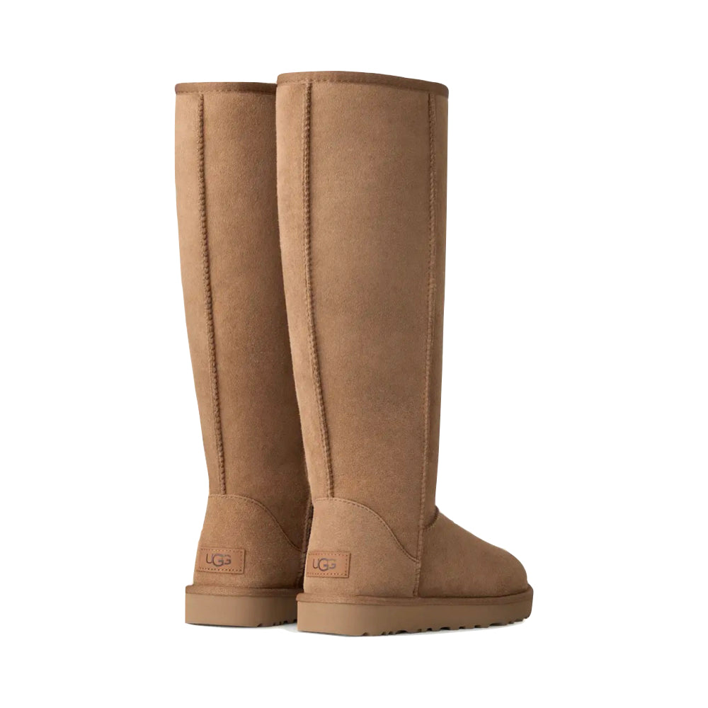 Heel view of Ugg Classic Ultra Tall Boot for women.