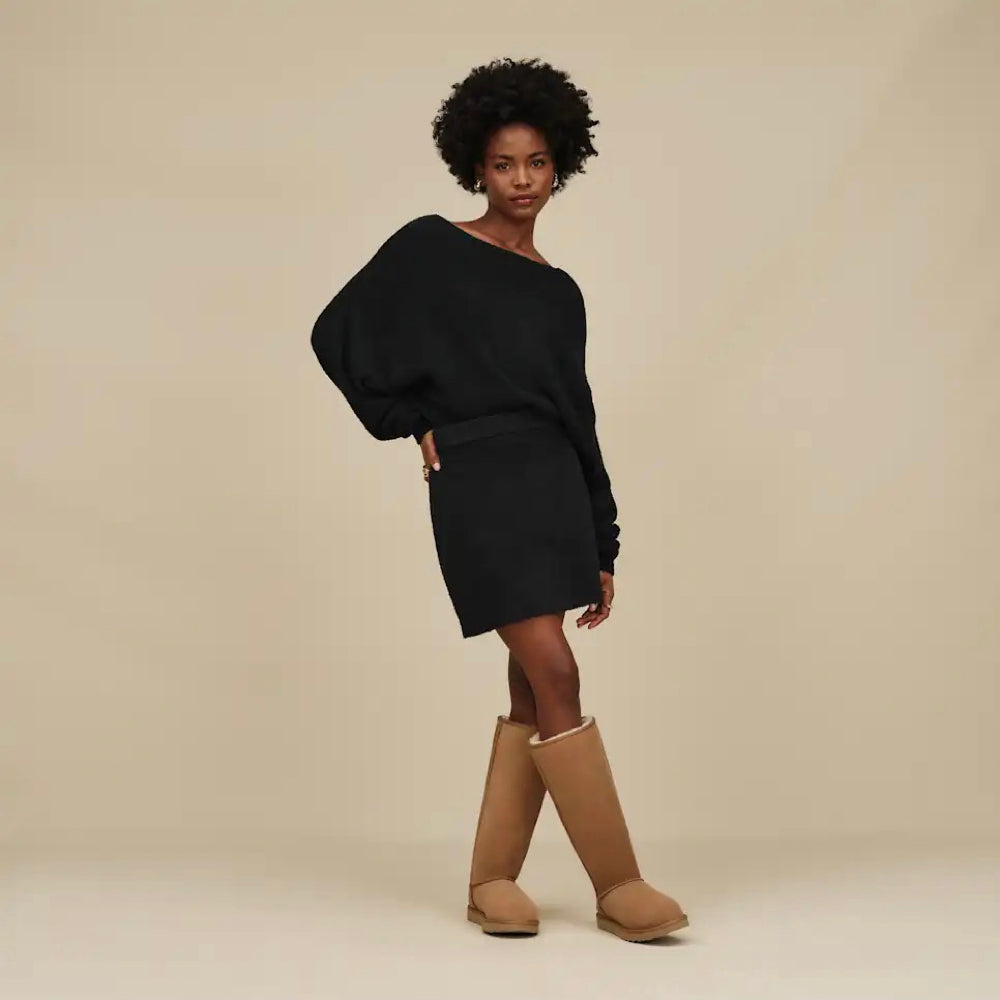 Model view of Ugg Classic Ultra Tall Boot for women.