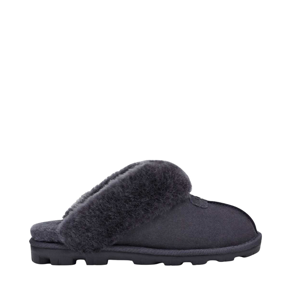 UGG Women's Coquette Sheepskin Slide Slipper in Eve Blue