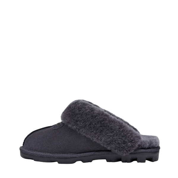 UGG Women's Coquette Sheepskin Slide Slipper in Eve Blue