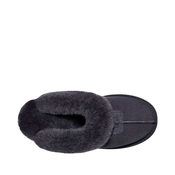 UGG Women's Coquette Sheepskin Slide Slipper in Eve Blue
