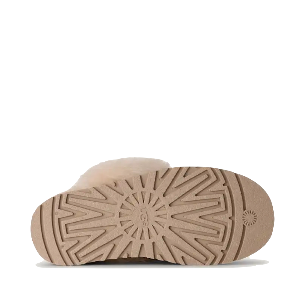 Bottom view of Ugg Disquette Chalet Slipper for women.