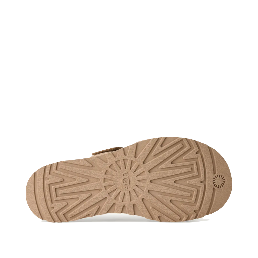 Bottom view of Ugg Golden Gaze Slide Sandal for women.