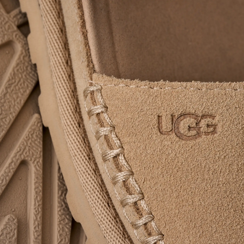 Detail view of Ugg Golden Gaze Slide Sandal for women.