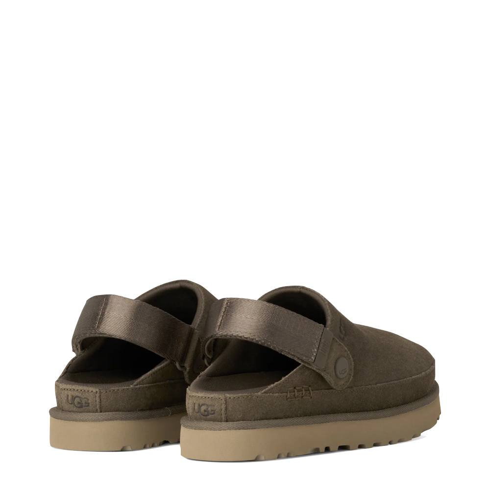 Heel view of UGG Goldenstar Clog for women.