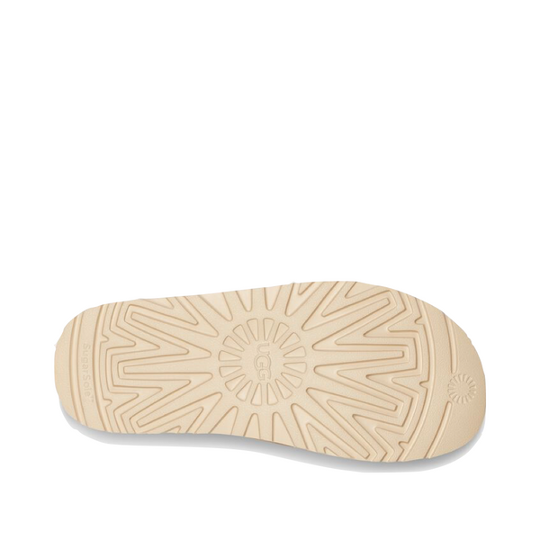 UGG Women's Goldenstar Cross Slide Sandal in Driftwood