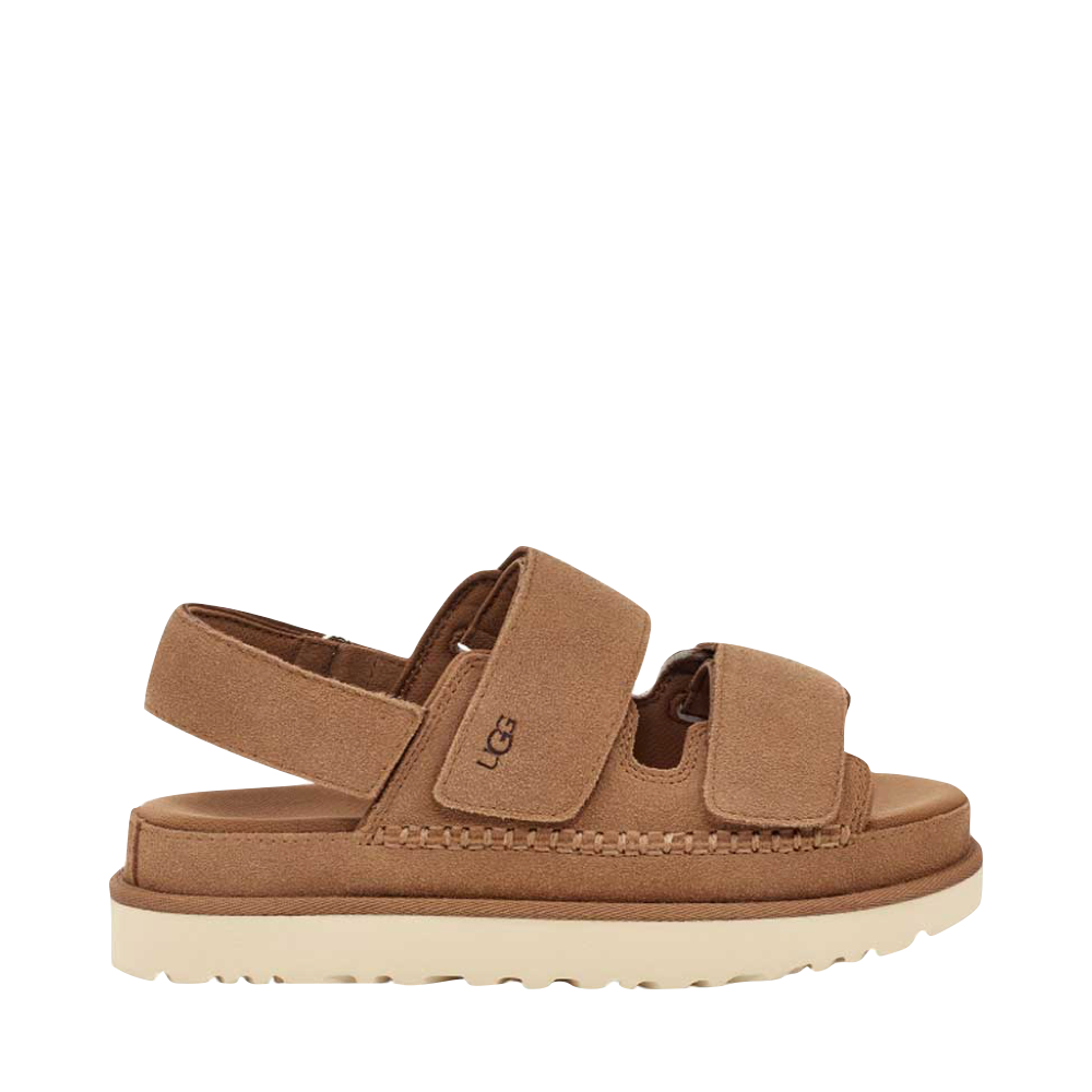UGG Women's Goldenstar Slingback Platform Sandal (Chestnut)