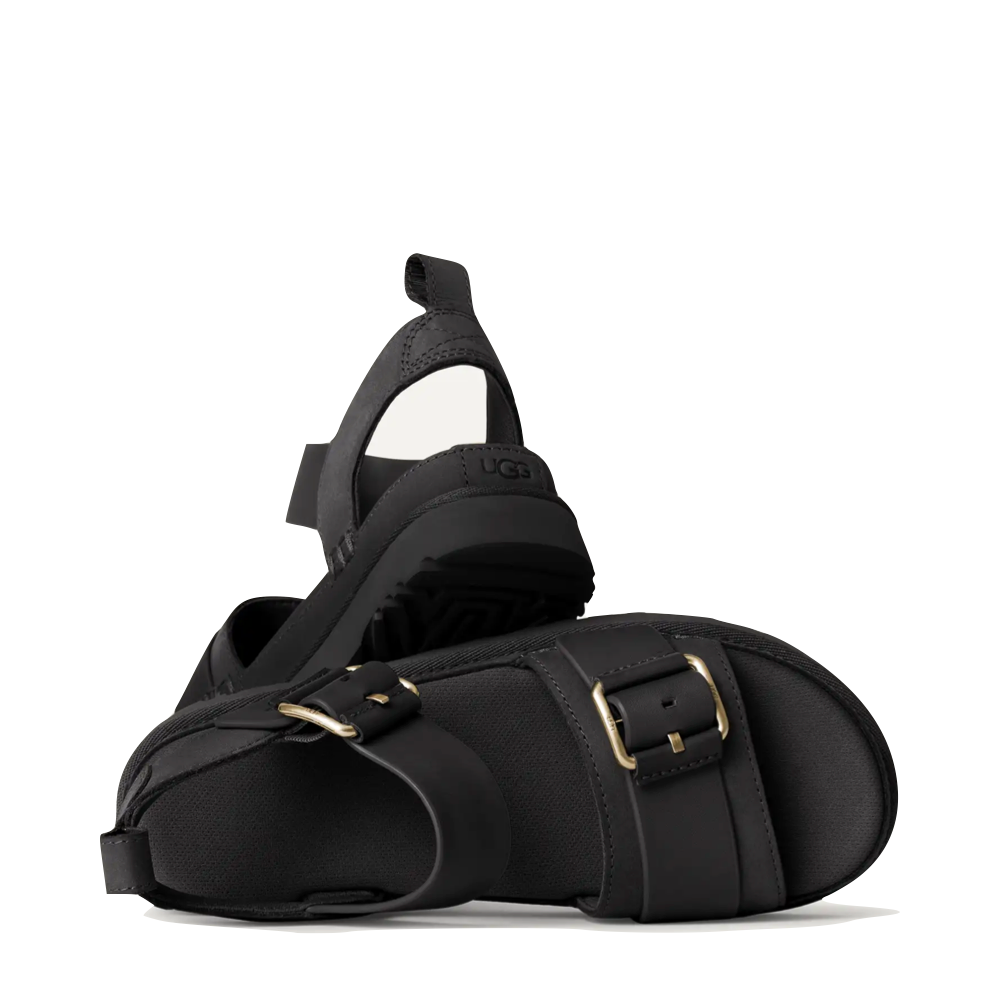 Top-down view of UGG Goldenstar Villa Sandal for women.