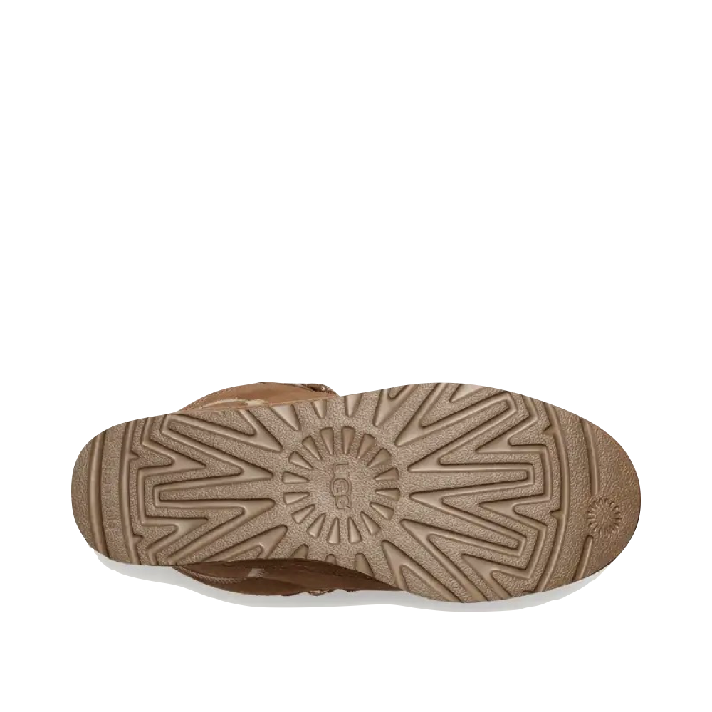 Bottom view of Ugg Highmel Lace Sheepskin Boot for women.