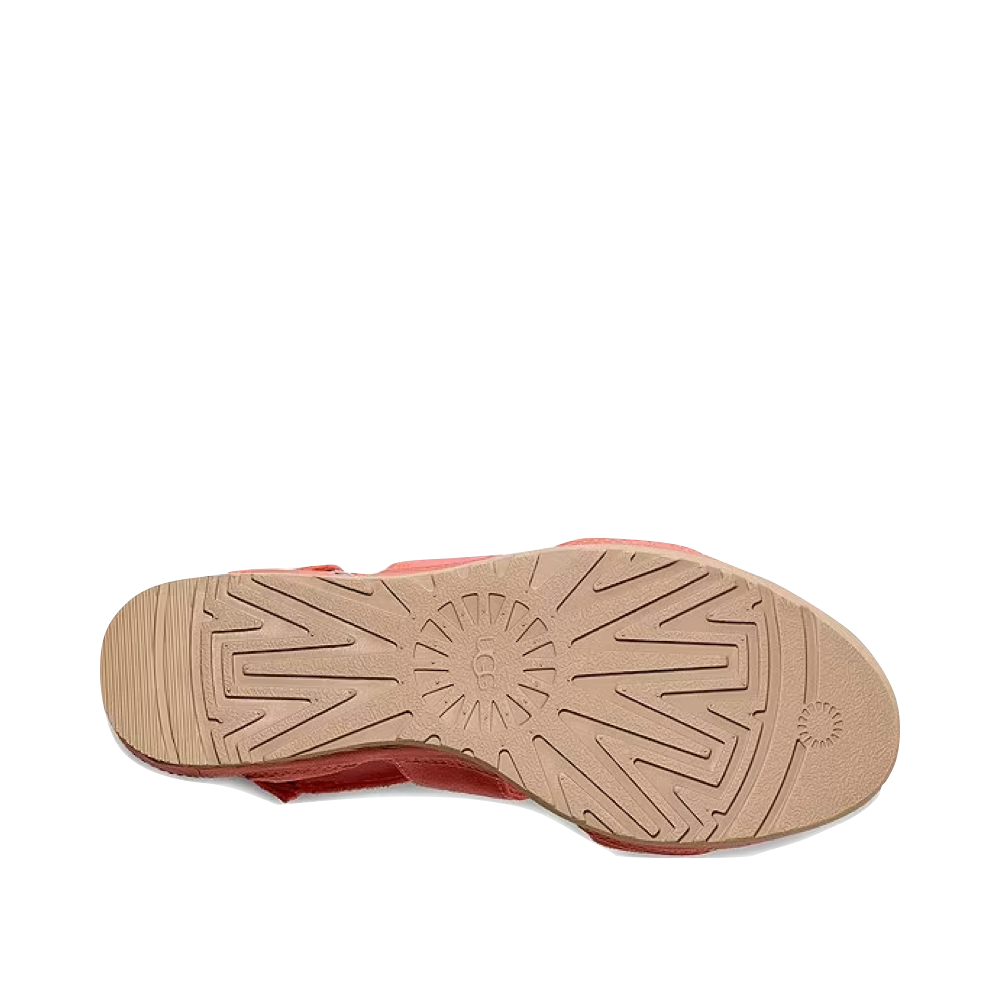 Bottom view of Ugg Ileana Ankle Wedge Sandal for women.