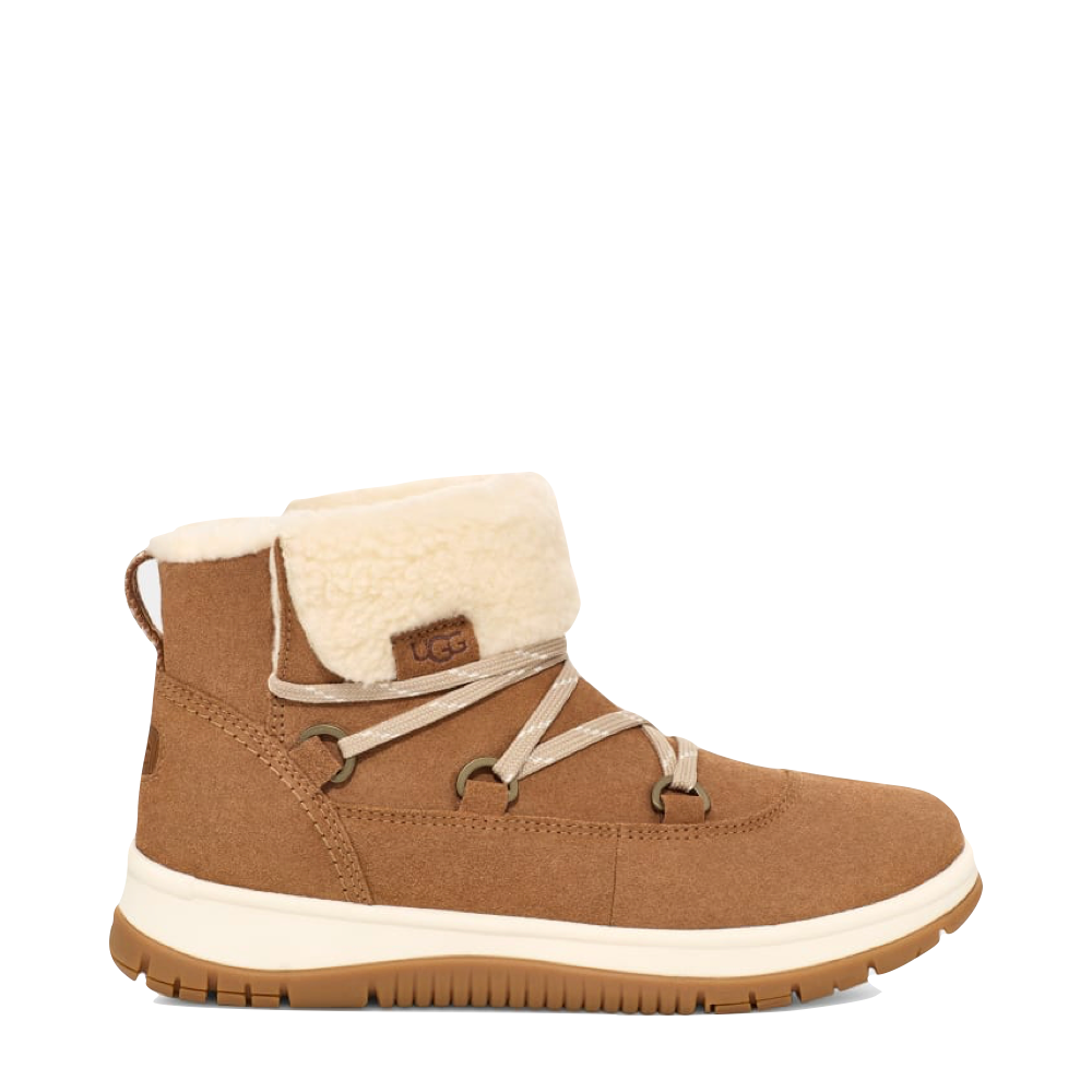 UGG Women's Lakesider Heritage Lace Boot in Chestnut