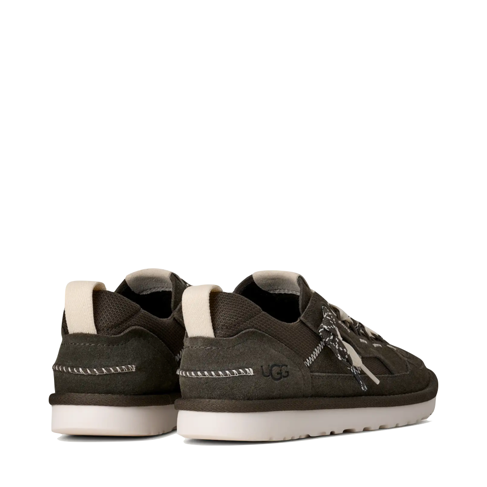 Heel view of Ugg Minimel Lace Sneaker for women.