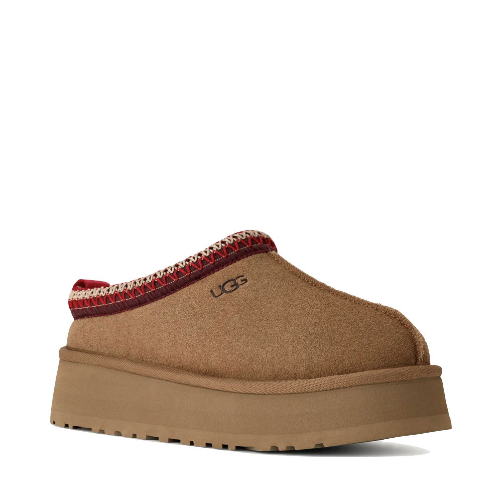 Mudguard and Toe view of UGG Tazz II Slipper for women.