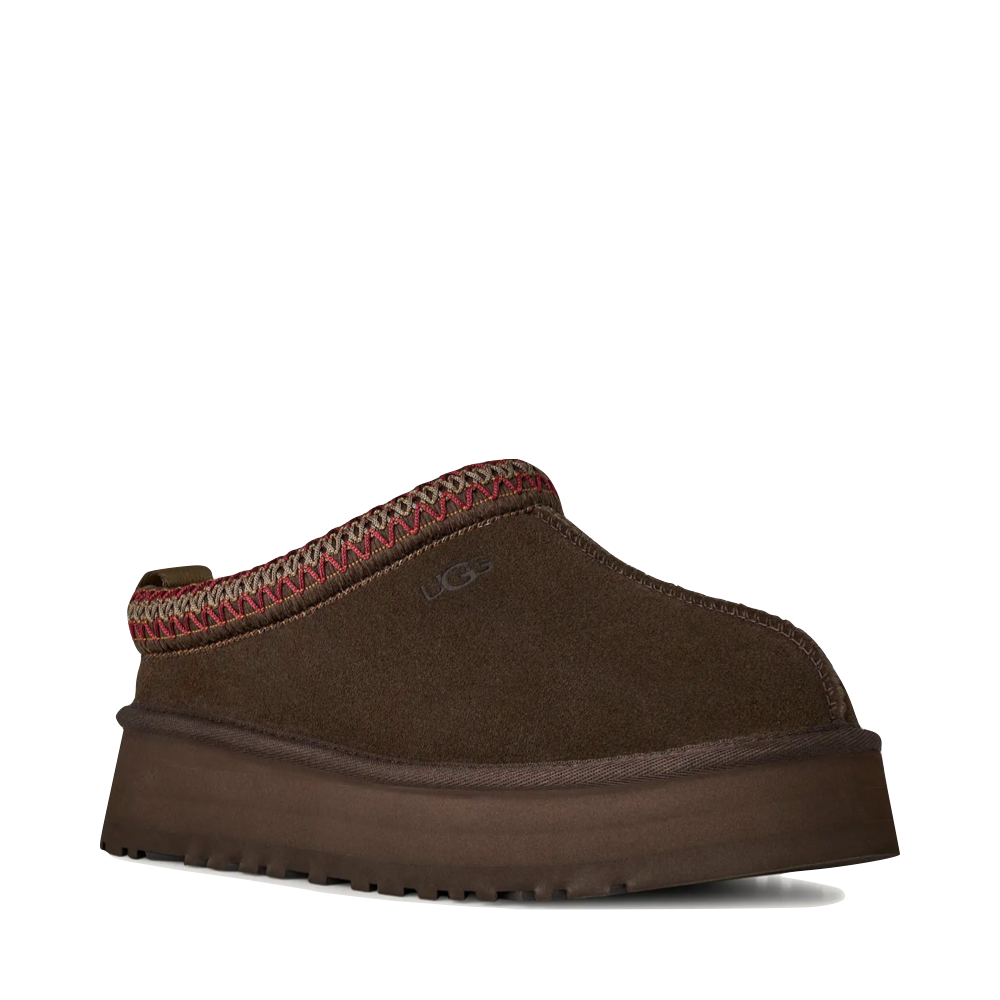 Mudguard and Toe view of UGG Tazz II Slipper for women.