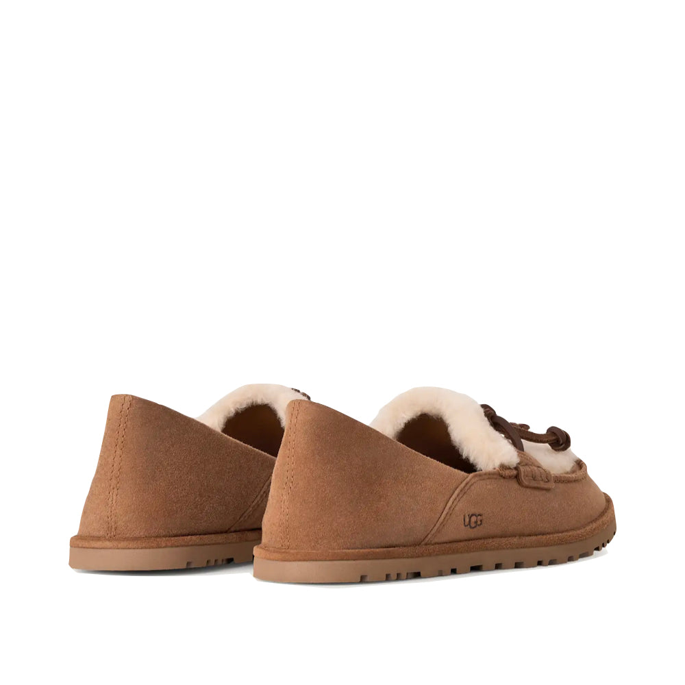 Heel view of Ugg Zora Loafer for women.