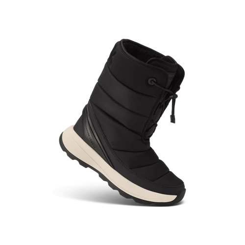 Kizik Women's Juno 2 High Waterproof Boot in Black/Whitecap Gray