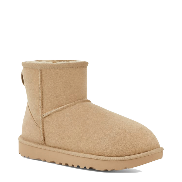 UGG Women's Classic Mini II Sheepskin Boot in Mustard Seed