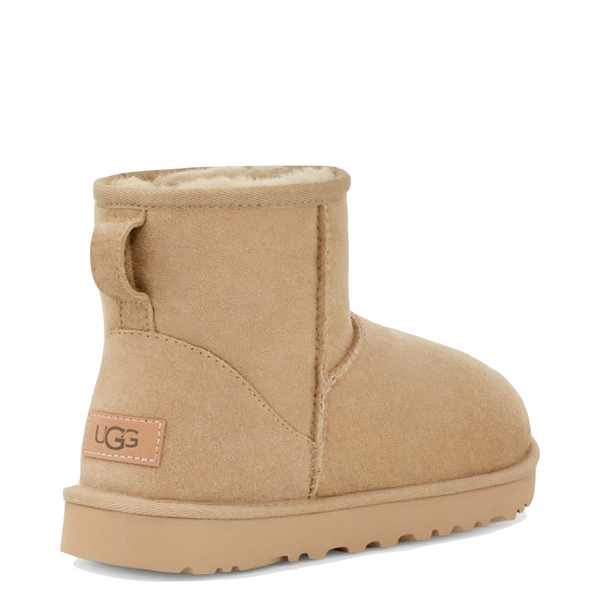 UGG Women's Classic Mini II Sheepskin Boot in Mustard Seed