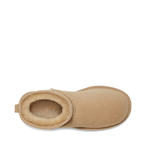 UGG Women's Classic Mini II Sheepskin Boot in Mustard Seed
