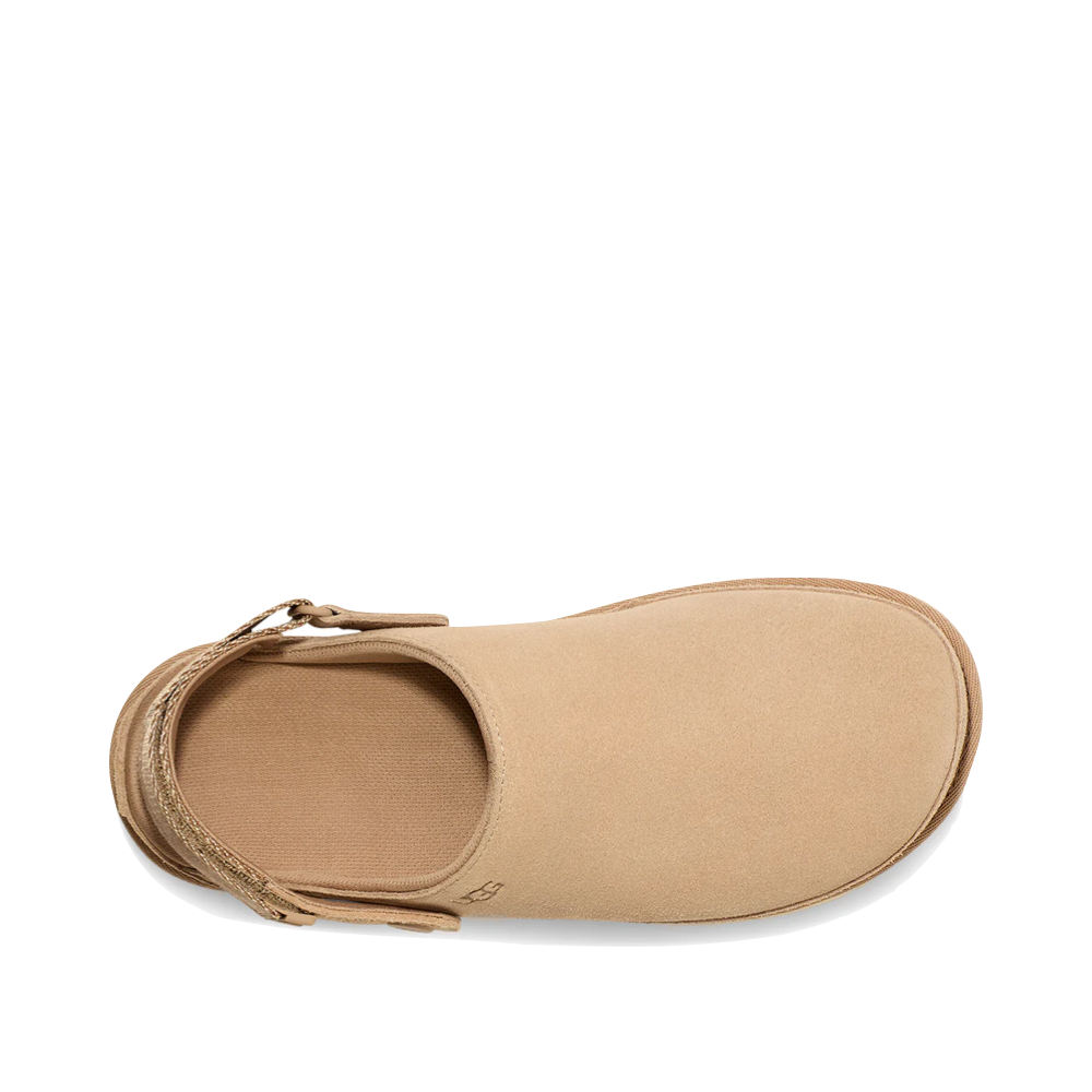 Top-down view of Ugg Goldenstar Platform Clog for women.