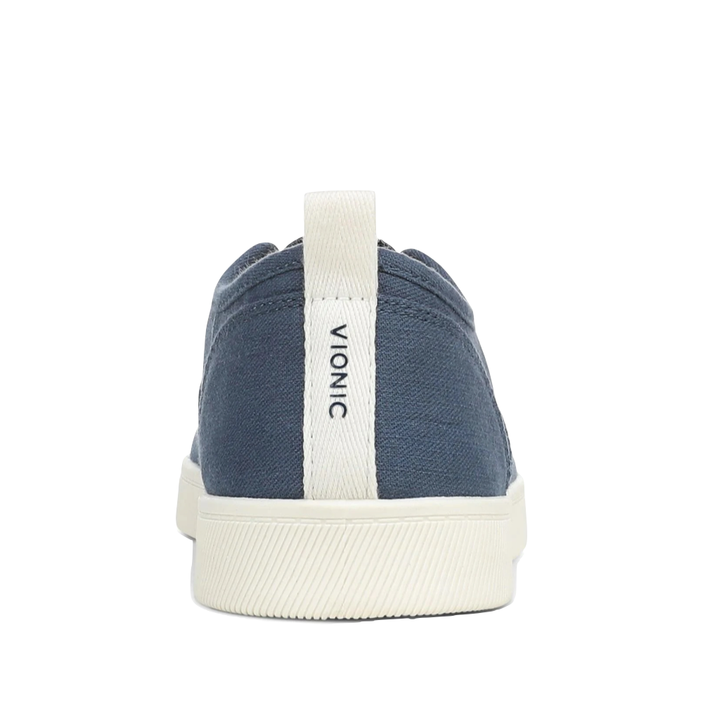 Back view of Vionic Beach Cobalt Slip On Sneaker for women.