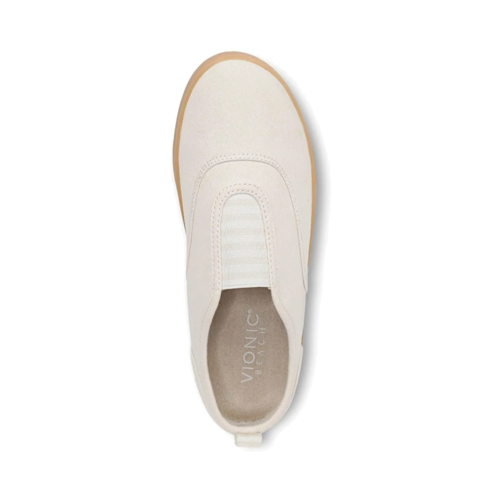 Top-down view of Vionic Beach Cobalt Slip On Sneaker for women.