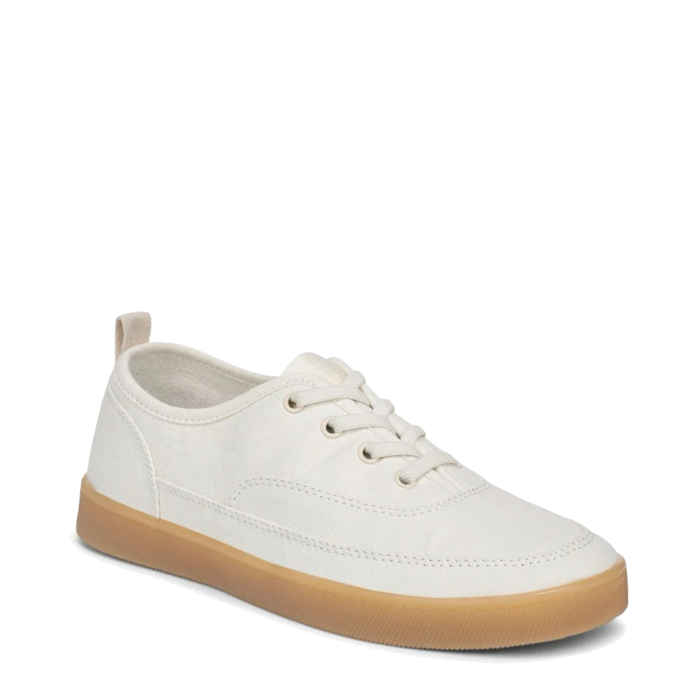 Toe view of Vionic Beach Cyan Slip On Sneaker for women.