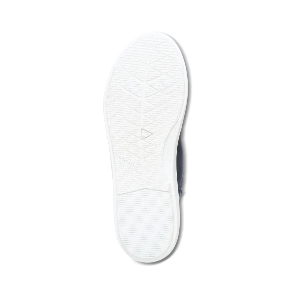 Bottom view of Vionic Beach Pismo Canvas Sneaker for women.