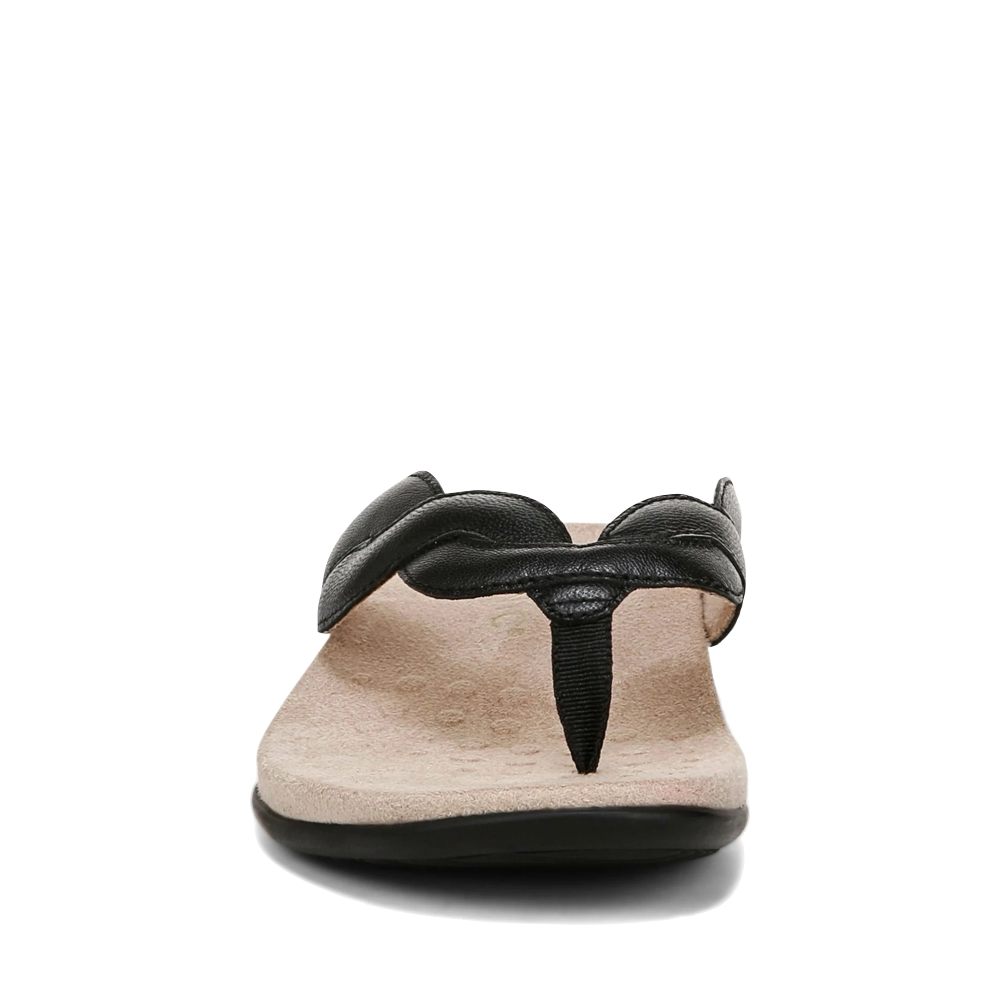 Front view of Vionic Bella Braid Toe Thong Flip Sandal for women.