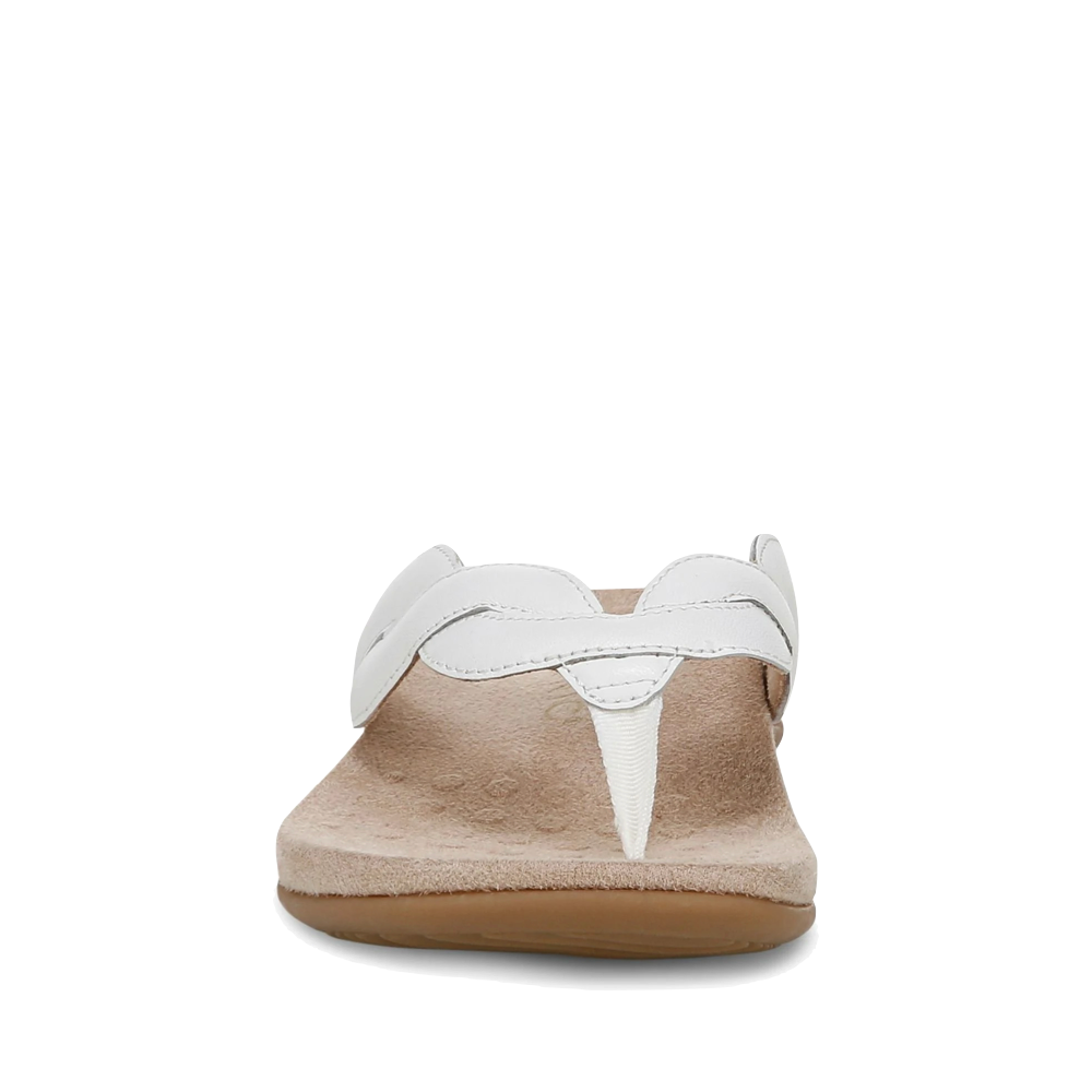 Front view of Vionic Bella Braid Toe Thong Flip Sandal for women.