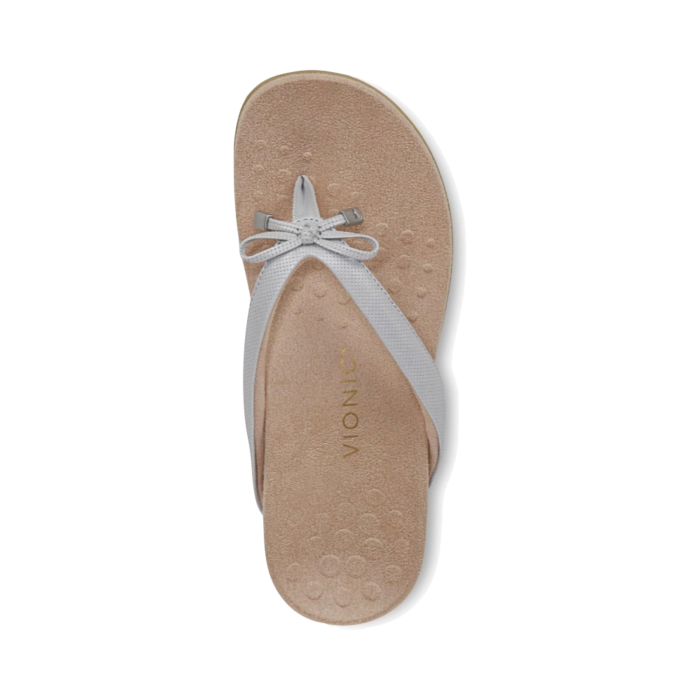 Top-down view of Vionic Bella II Toe Post Flip Sandal for women.