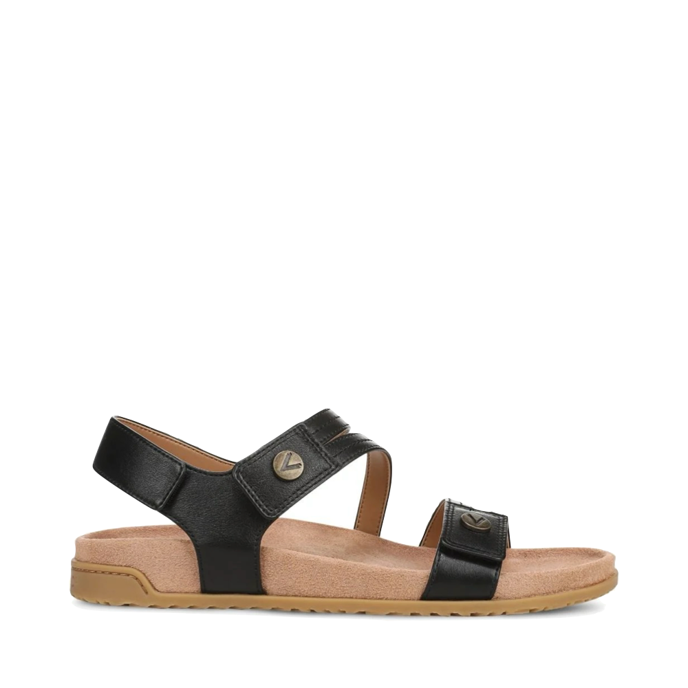 Vionic Women's Essie Strappy Sandal in Black