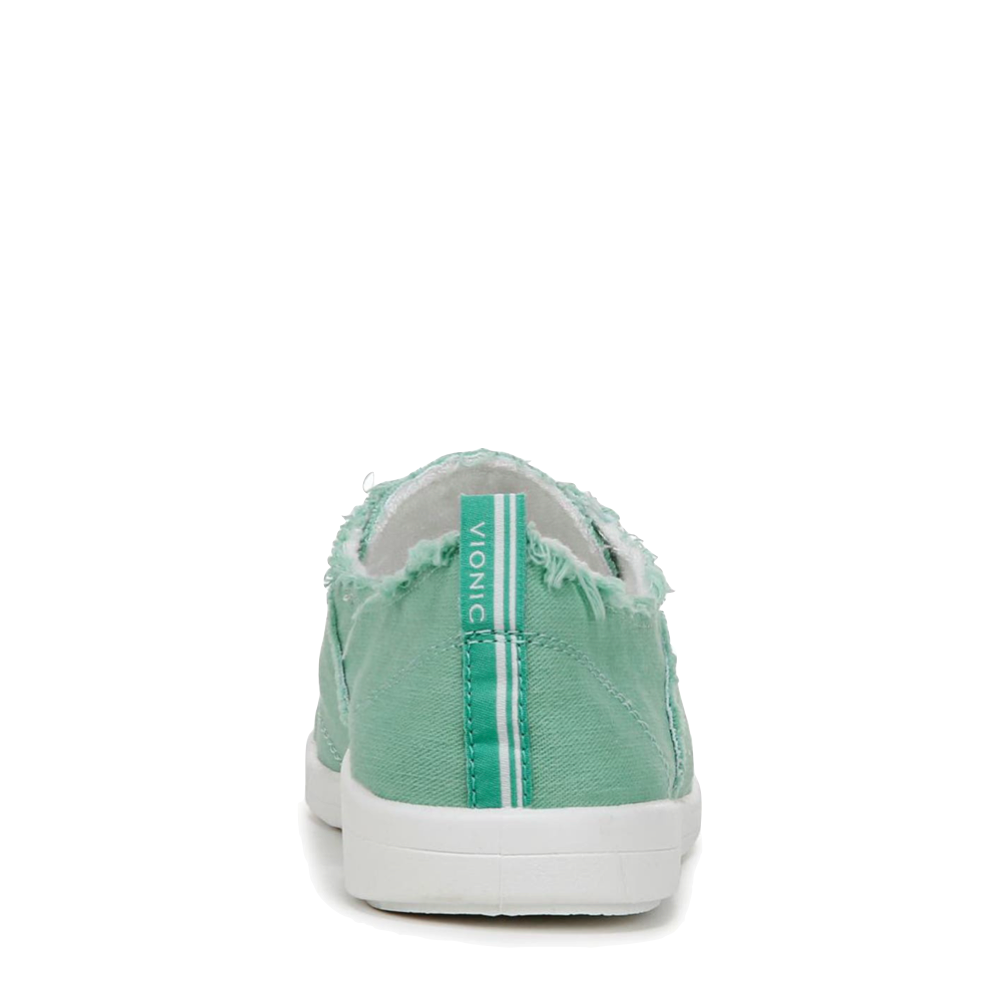 Back view of Vionic Pismo Canvas Sneaker for women.