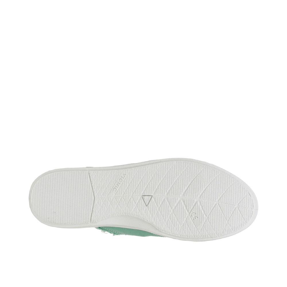 Bottom view of Vionic Pismo Canvas Sneaker for women.