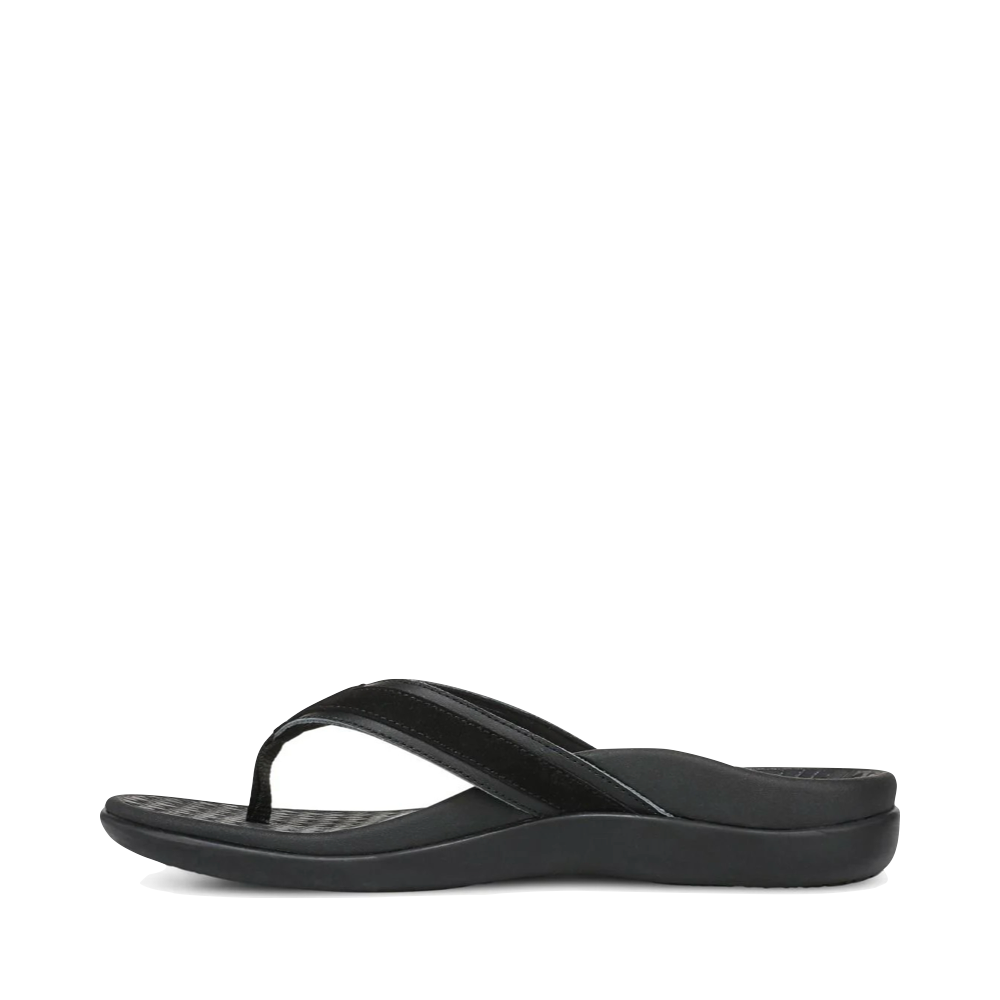 Side (left) view of Vionic Tide 2.0 Toe Post Flip Sandal for women.