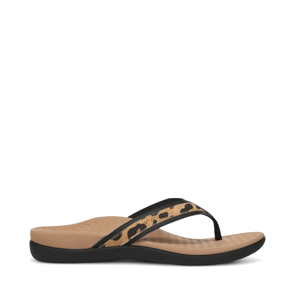 Side (right) view of Vionic Tide 2.0 Toe Post Flip Sandal for women.