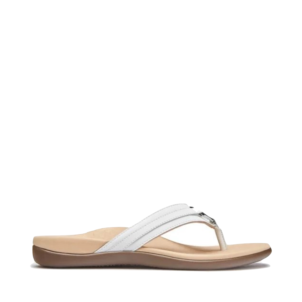 Side (right) view of Vionic Tide Aloe Post Sandal for women.