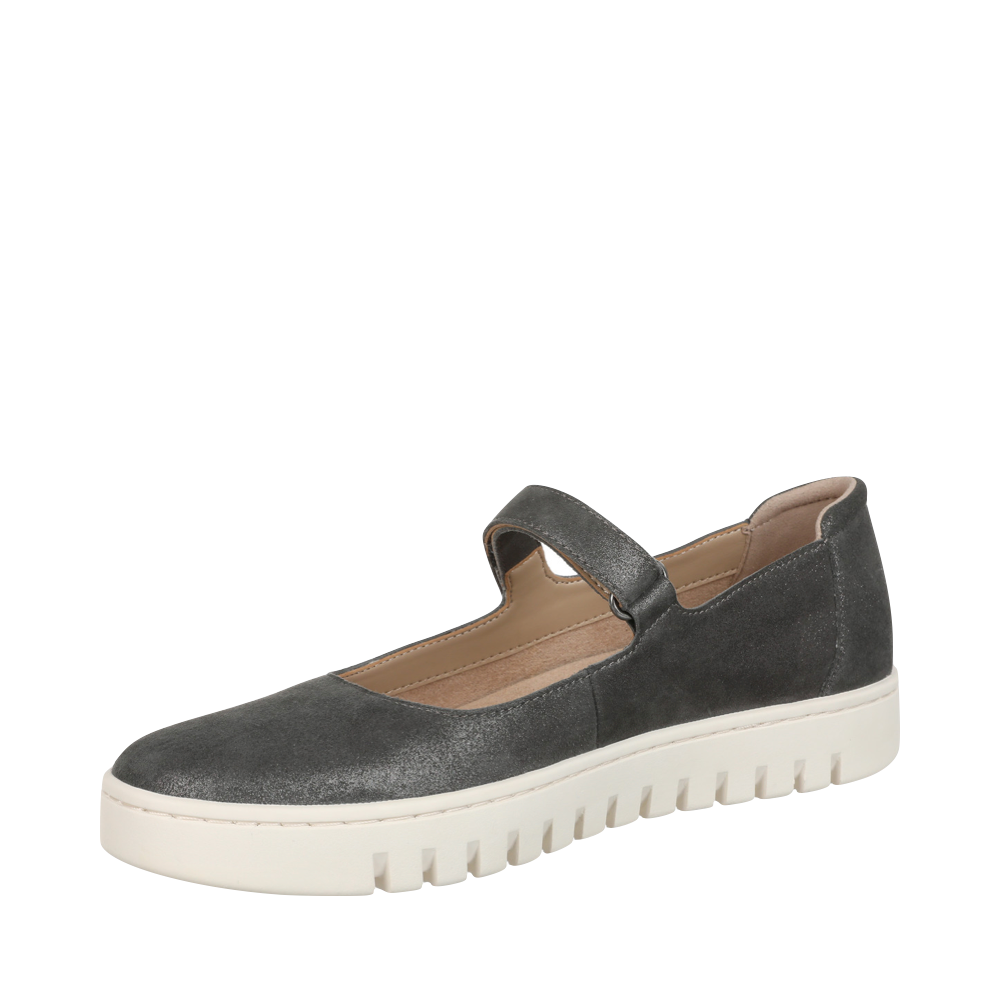 Reverse Mudguard and Toe view of Vionic Uptown Mary Jane Shoe for women.