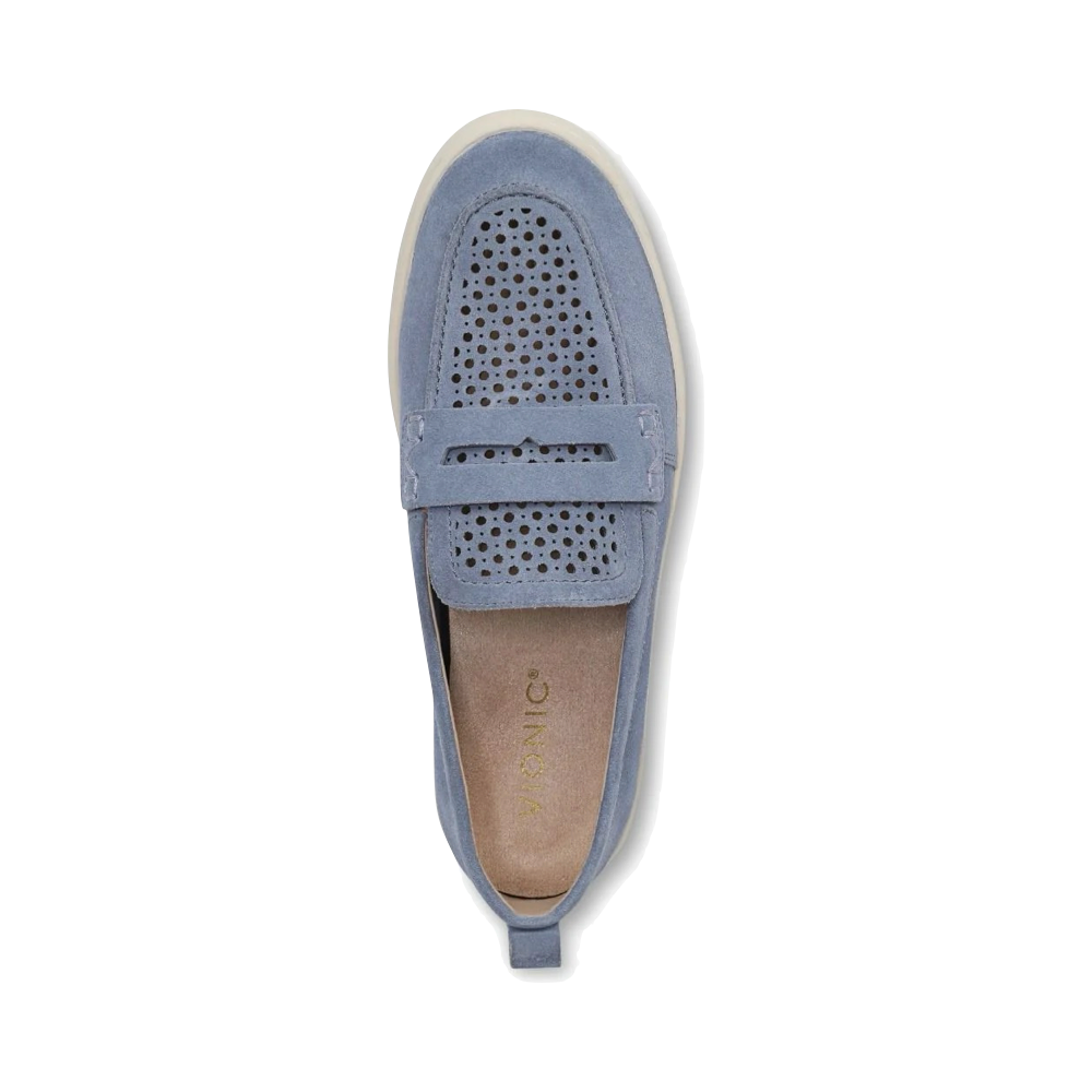 Top-down view of Vionic Uptown Perf Slip On Loafer for women.