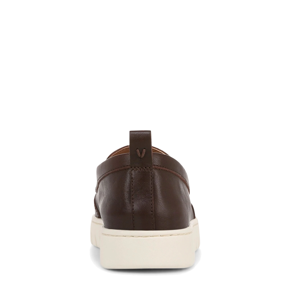 Back view of Vionic Uptown Slip On Leather Loafer for women.
