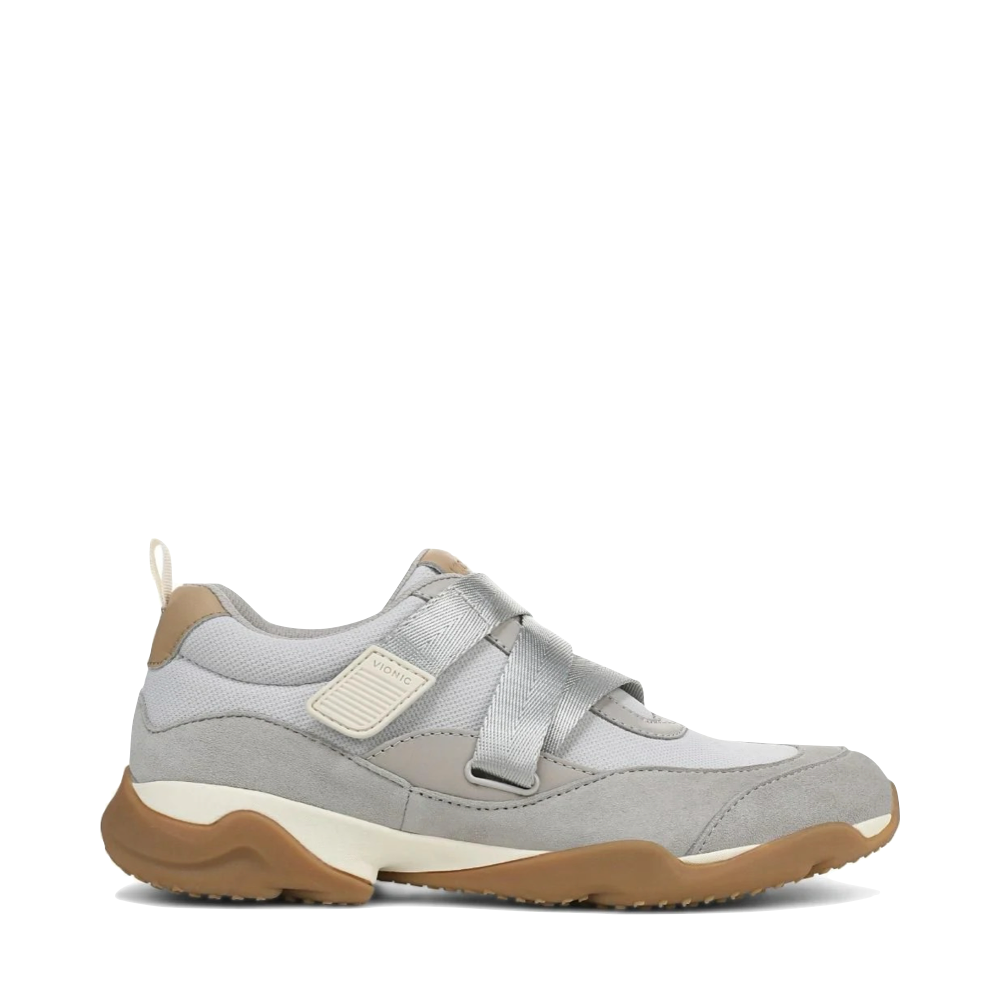 Side (right) view of Vionic Walk Slim Gia Sneaker for women.