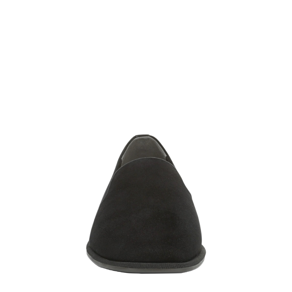 Front view of Vionic Willa 2.0 Slip On Suede Flat for women.