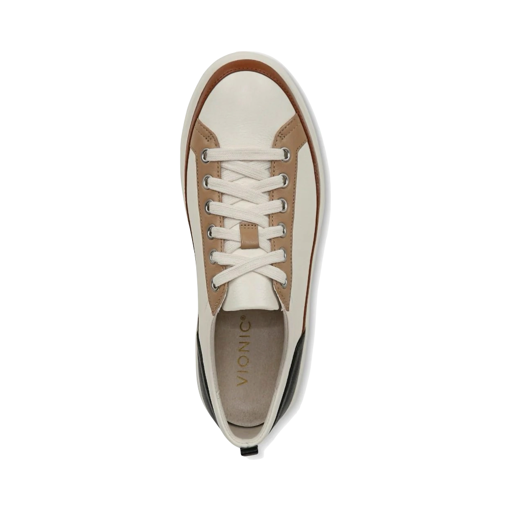 Top-down view of Vionic Winny Tie Sneaker for women.
