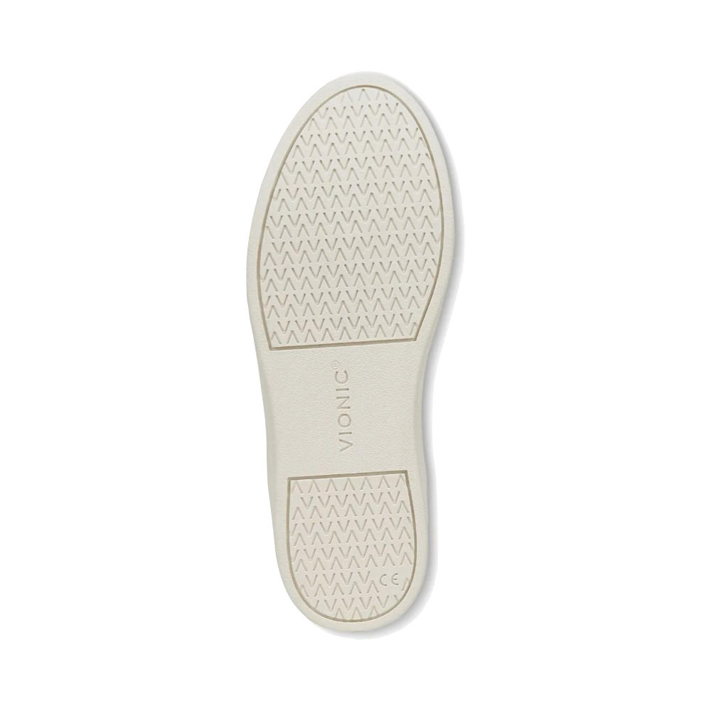Bottom view of Vionic Winny Tie Sneaker for women.