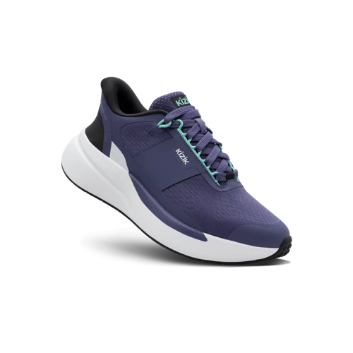 Kizik Women's Freedom Run Sneaker in Heron/White