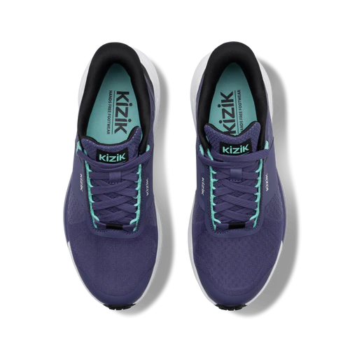 Kizik Women's Freedom Run Sneaker in Heron/White