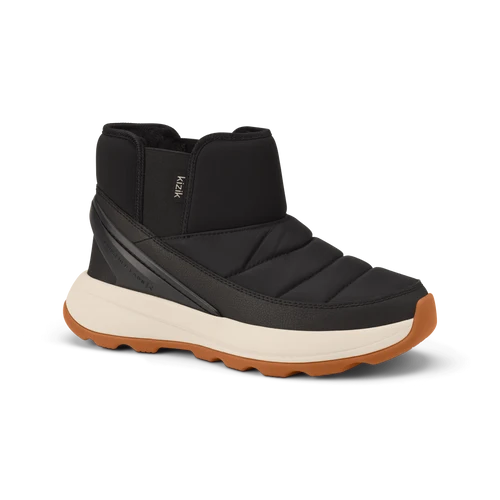 Kizik Women's Juno 2 Low Boot in Black/Whitecap Gray