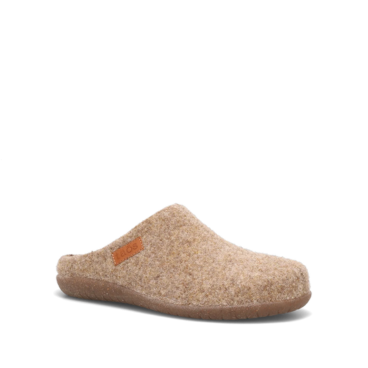 Taos Women's Woolness Clog in Warm Sand