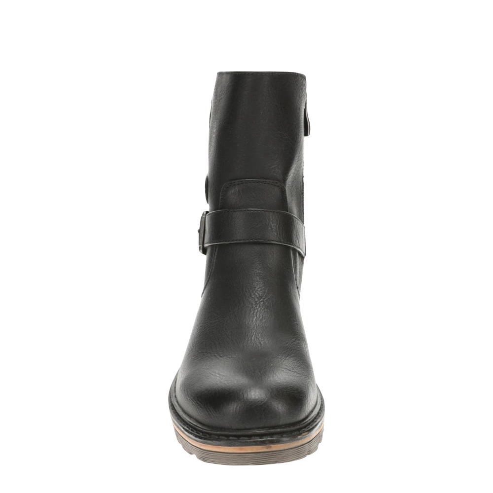 Front view of Wanderlust Alana Side Zip Waterproof Boot for women.