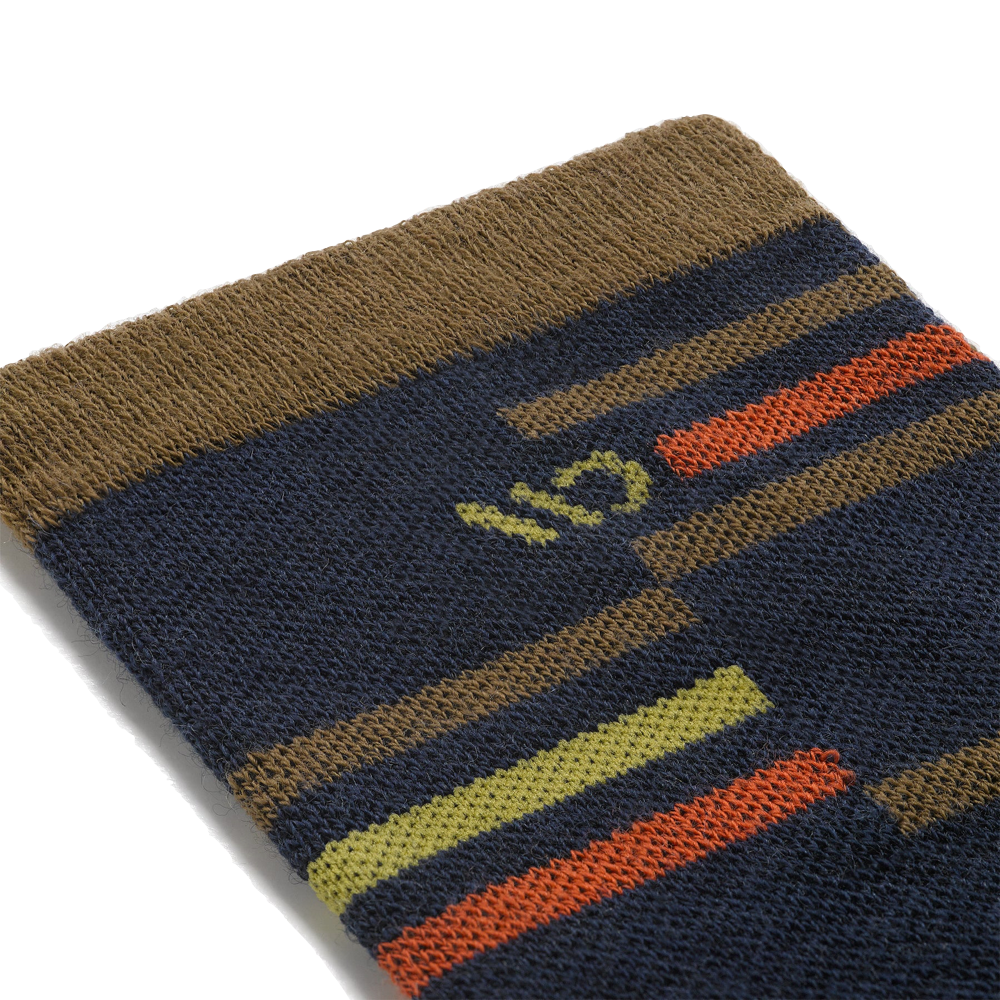 Detail view of Wide Open by Darn Tough Crossroad Cushioned Crew Socks for men.